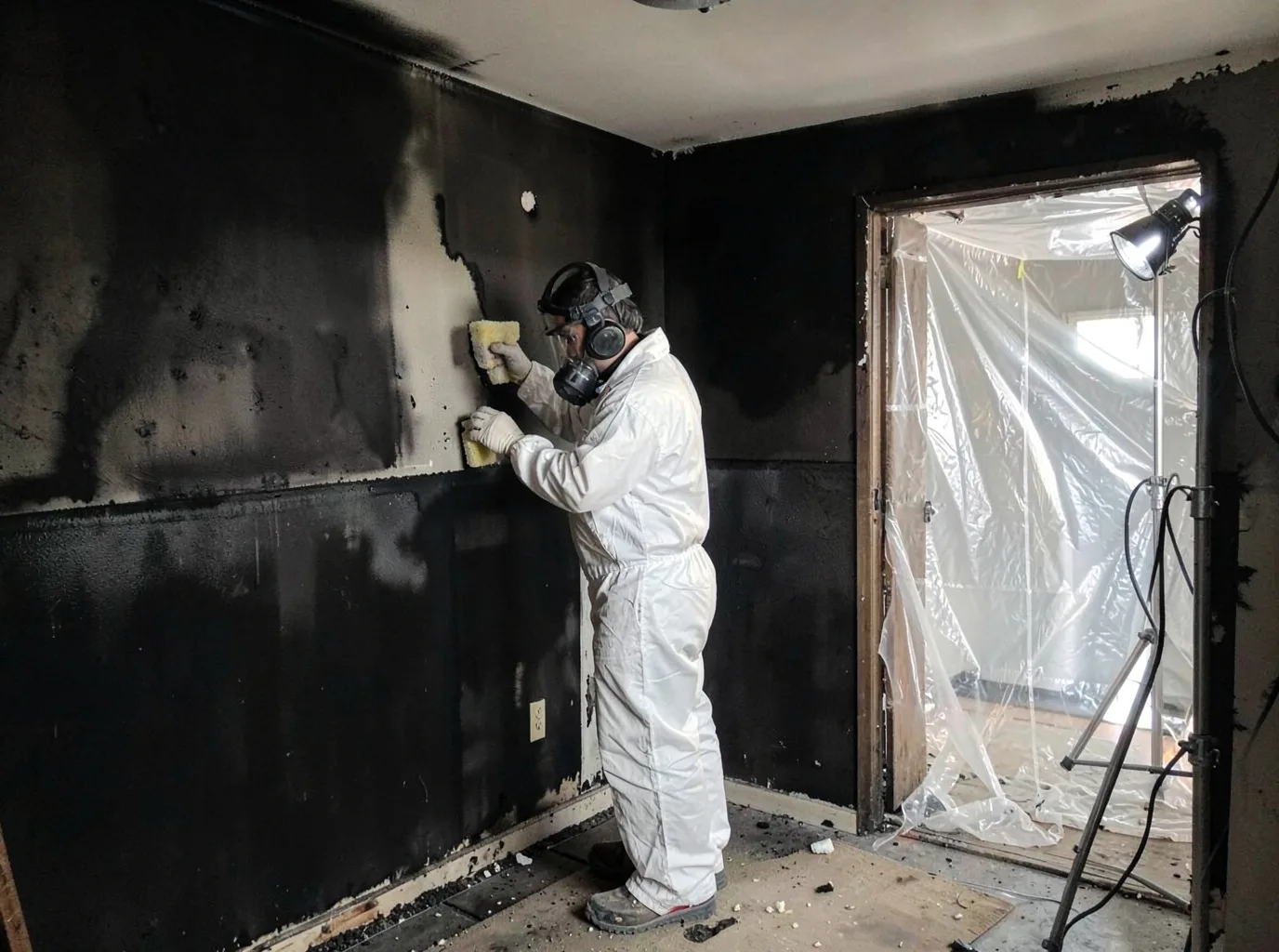 Fire Damage Restoration company in Magnetic Springs, OH